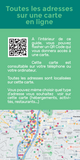 Carte en ligne consultable via QR code, présentant les adresses durables et locales du Guide Tao Lyon et sa métropole