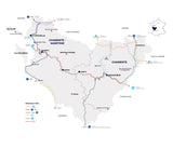 Carte de la Charente et de la Charente-maritime - Guide Tao Charentes