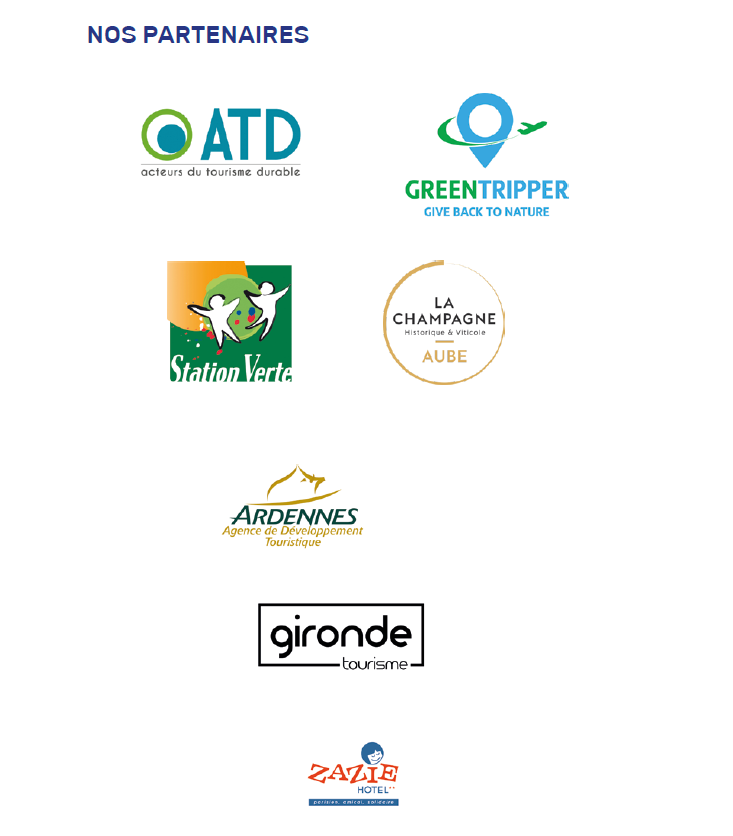 Nos partenaires, des acteurs engagés dans le tourisme durable