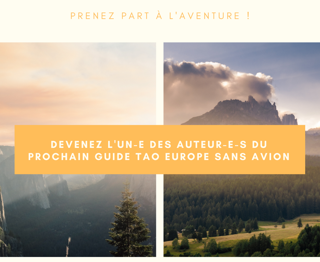 Viatao recherche des auteurs pour le prochain Guide Tao Europe sans avion