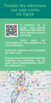 Carte en ligne consultable via QR code, présentant les adresses durables et locales du Guide Tao Lyon et sa métropole